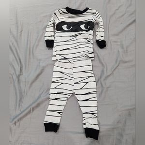 Carters 12 month mummy costume / outfit / pajamas. Eyes glow in the dark